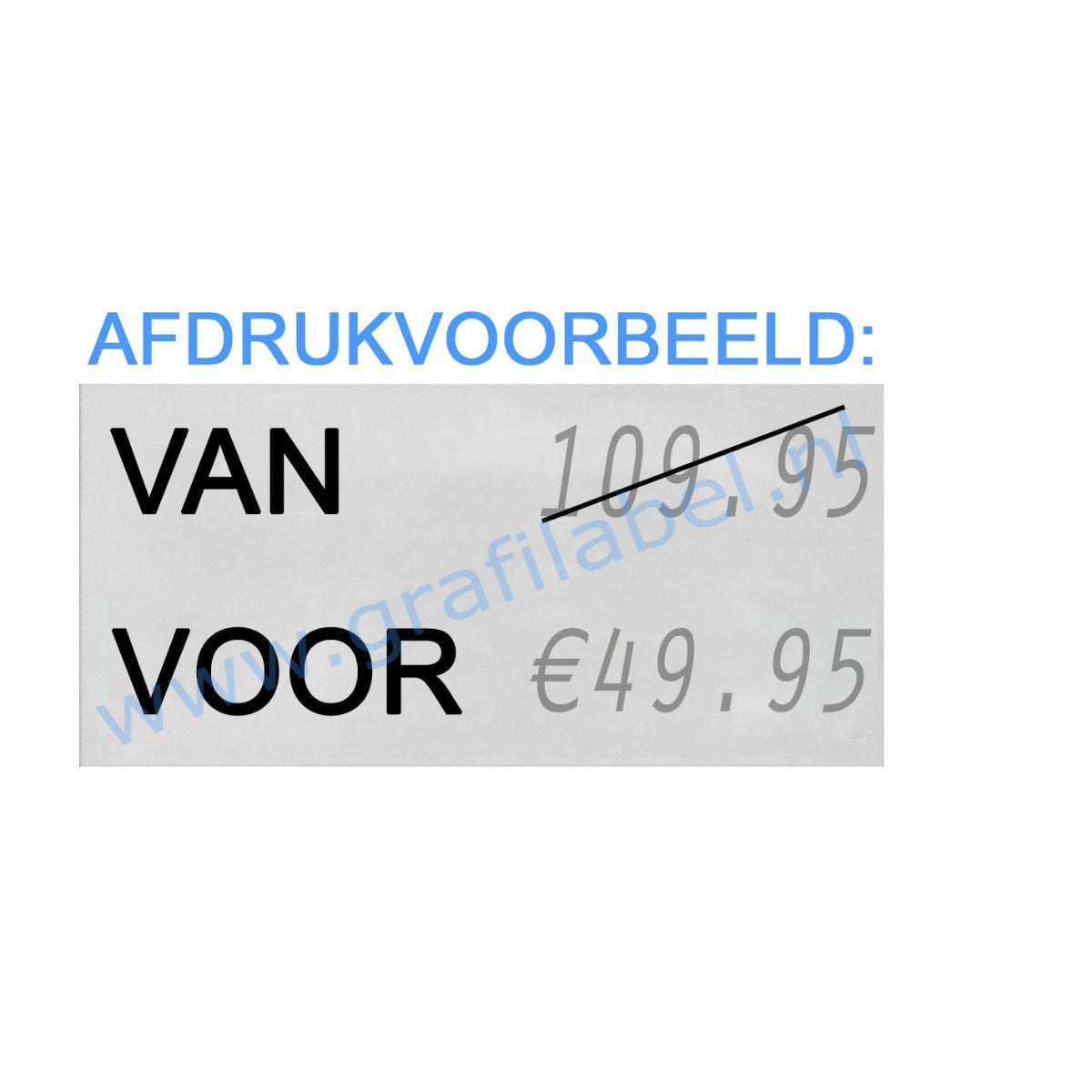 Codeertang EVO 2-regelig voor 37x19mm etiket (X-model)