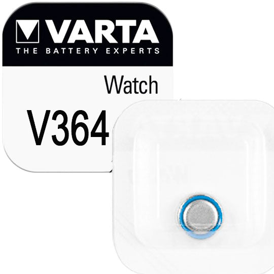 Varta V364 horloge batterij 1,55V - 6,8mmx2,15mm 1-pack