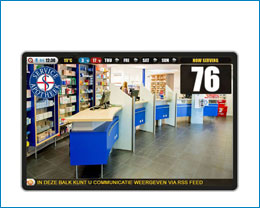 Multimedia / Wachtkamer TV scherm
