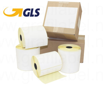 Verzendetiket / Pakketlabel GLS 102x150mm - 300 labels per rol