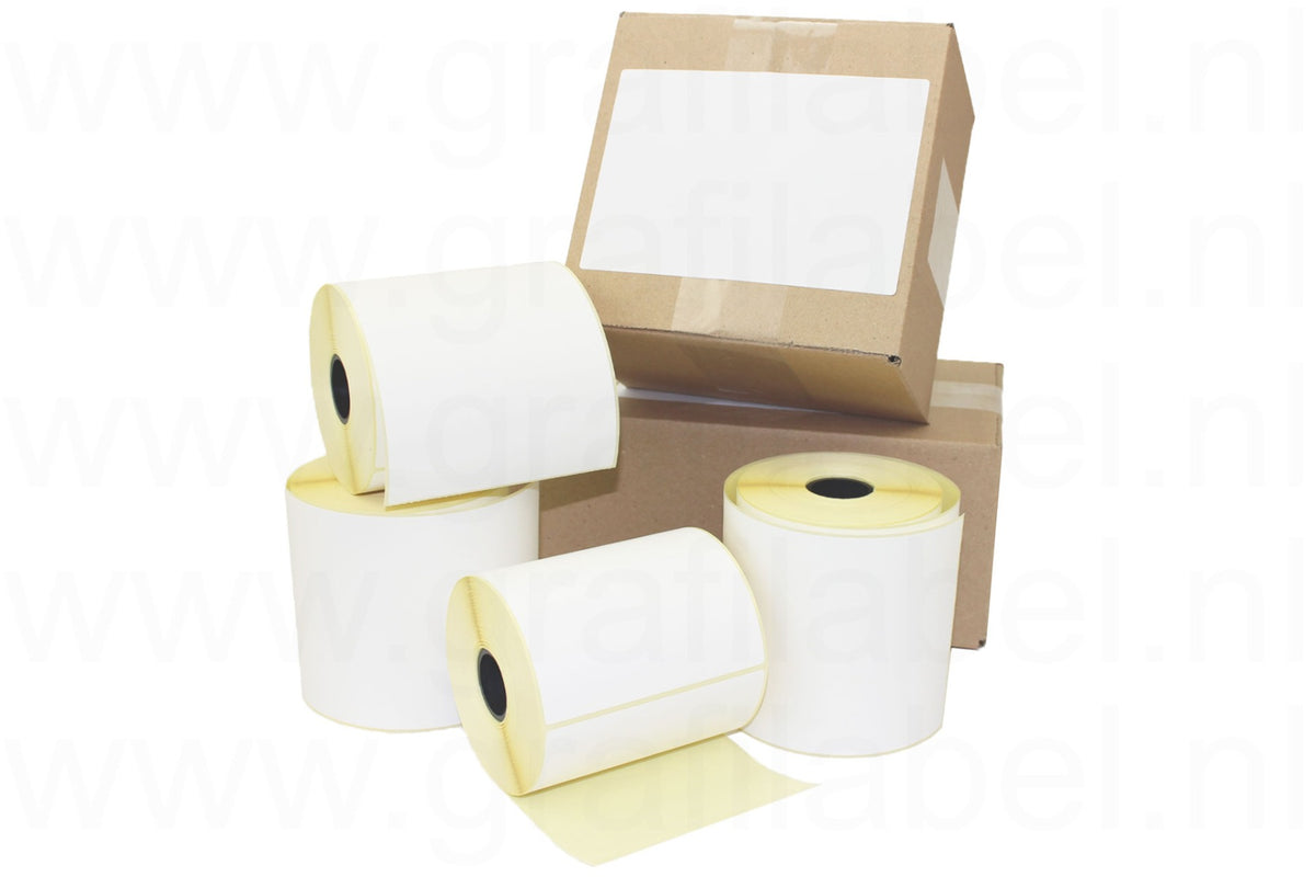Verzendetiket / Pakketlabel 102x150mm - 300 labels per rol