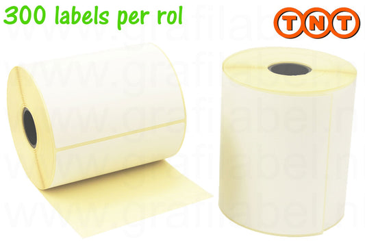 Verzendetiket / Pakketlabel TNT 102x150mm - 300 labels per rol