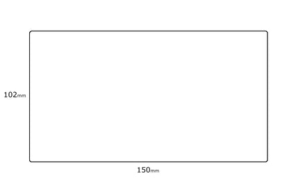 Verzendetiket / Pakketlabel PostNL 102x150mm - 900 labels per rol