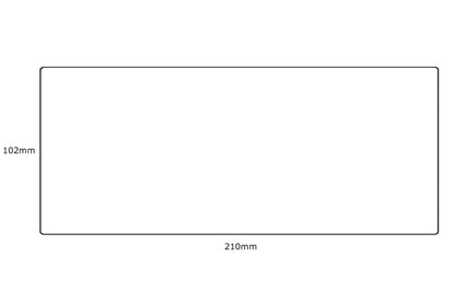 Verzendetiket / Pakketlabel DHL 102x210mm - 200 labels per rol