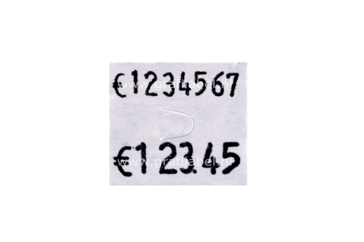 Prijstang starterset Sato Duo-16 incl. 15.000 etiketten + extra inktrol