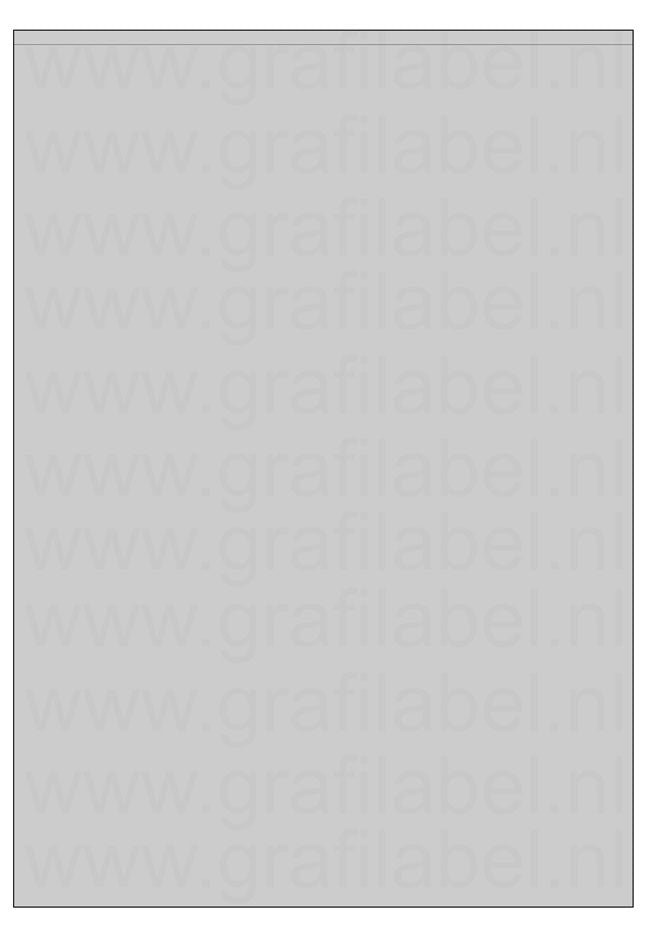 Polyester A4 etiket / Laservel Aluminium zilver mat - 210x292mm - 1 per vel - permanent (doos à 200 vel)