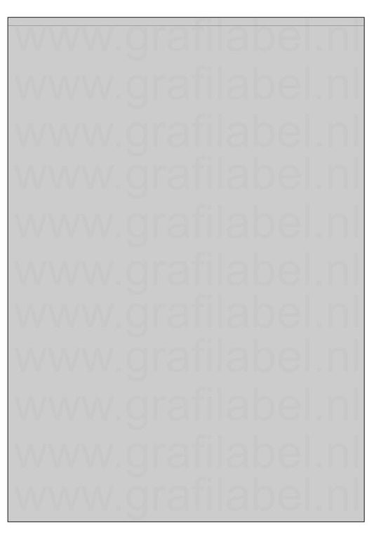 Polyester A4 etiket / Laservel Aluminium zilver mat - 210x292mm - 1 per vel - permanent (doos à 200 vel)