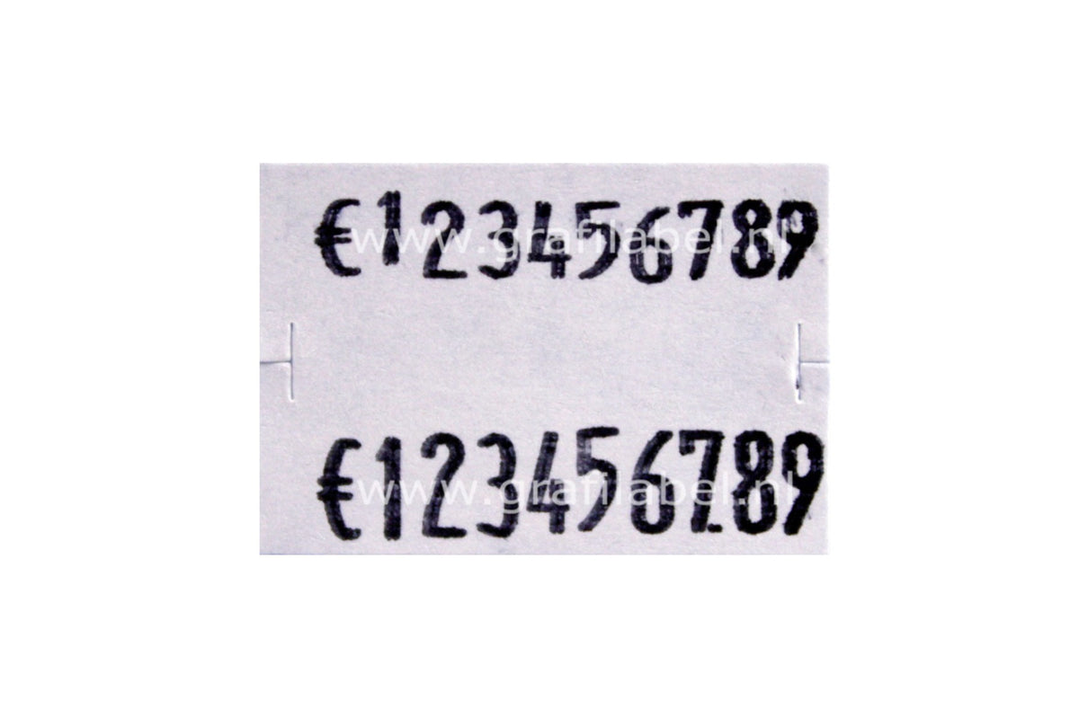Prijstang starterset Sato Duo-20 incl. 12.000 etiketten + extra inktrol