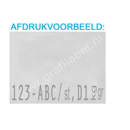 Codeertang Blitz 1-regelig voor 37x28mm etiket (W-model) 