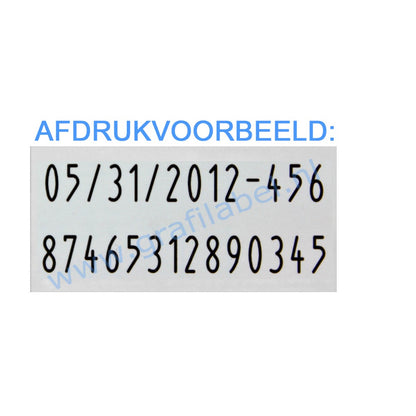 Codeertang Blitz 2-regelig voor 37x19mm etiket (X-model) 