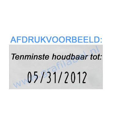 Codeertang Blitz 1-regelig voor 37x19mm etiket (X-model) 