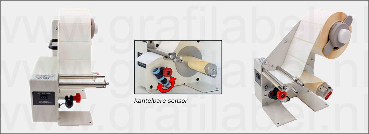 Elektrische etiketten dispenser (tafelmodel) AP115 