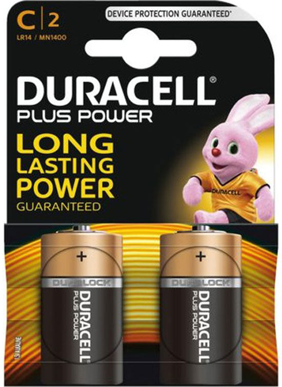 Batterij Duracell Plus Power C (LR14) 2-pack - MN1400KC/2