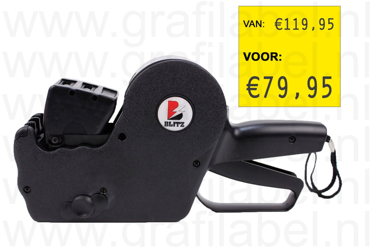 Codeertang Blitz 2-regelig voor 29x28mm etiket (T-model) 