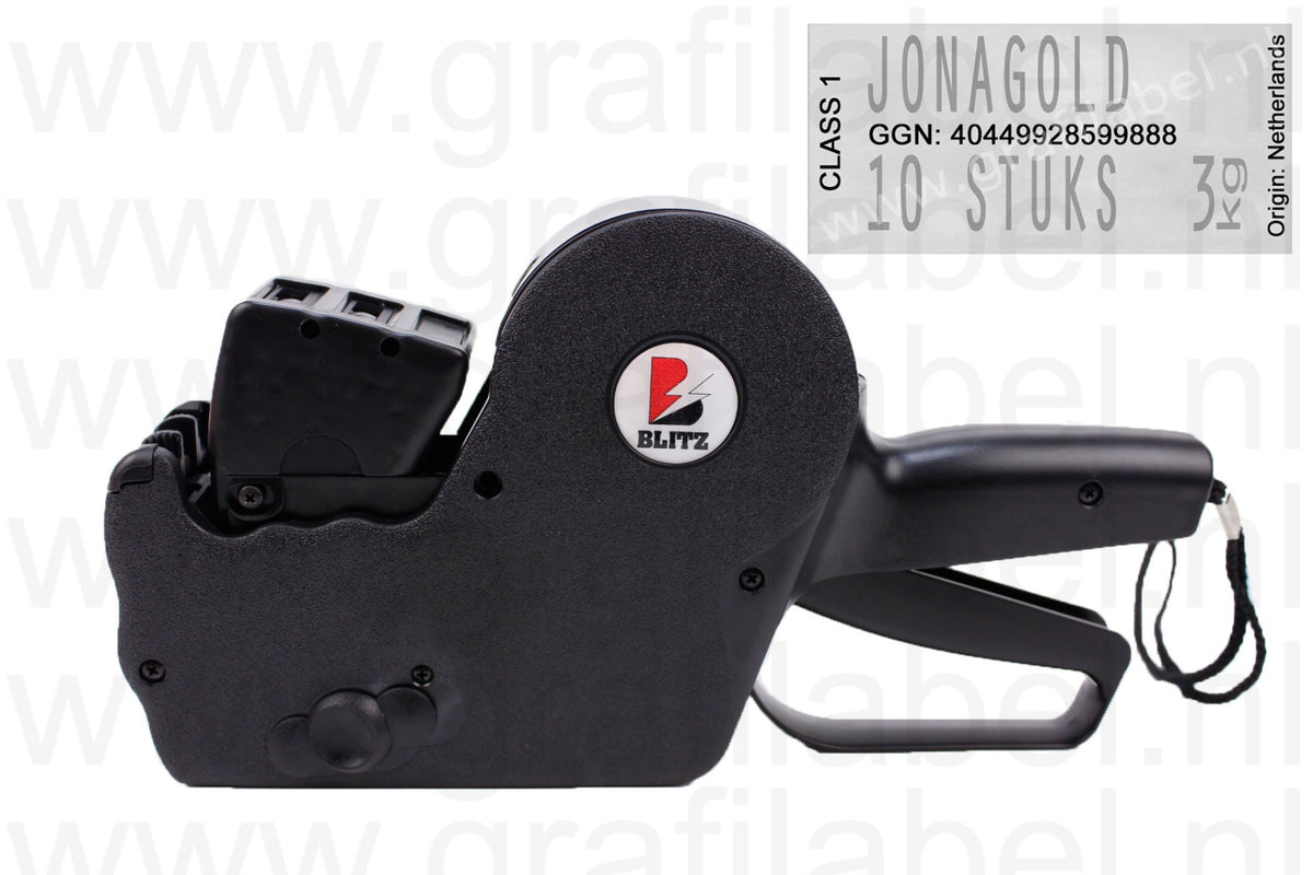 Codeertang Blitz 2-regelig voor 37x19mm etiket (X-model) 