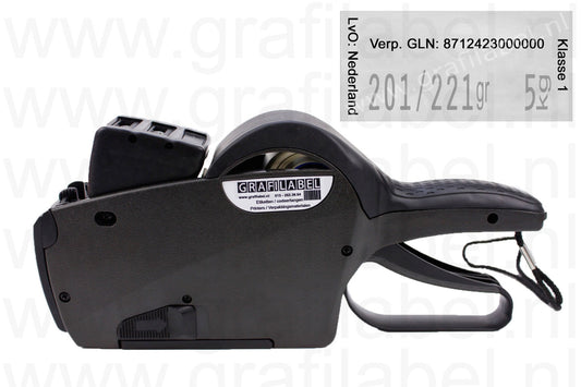Codeertang EVO 1-regelig voor 37x19mm etiket (X-model) 