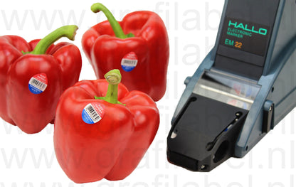 Hallo EM22 Elektrische Labeldispenser