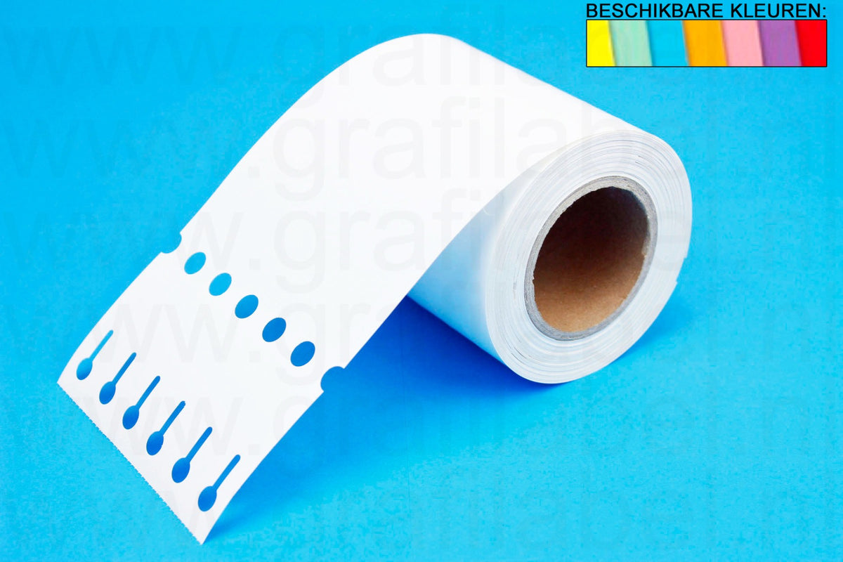 Gekleurd Sleufetiket / Plantenlabel HDPE200 - 20 x 1,7cm (6 baans)