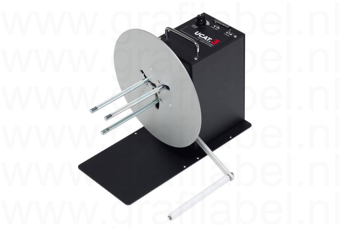 Etiketten afwikkelaar / unwinder U-CAT-3-ACH (met tension arm)