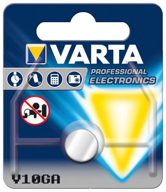 Batterij Varta knoopcel Alkaline 1,5V V10GA 1-pack