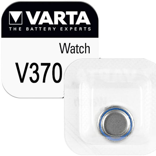 Varta V370 horloge batterij 1,55V - 9,5mmx2,1mm 1-pack