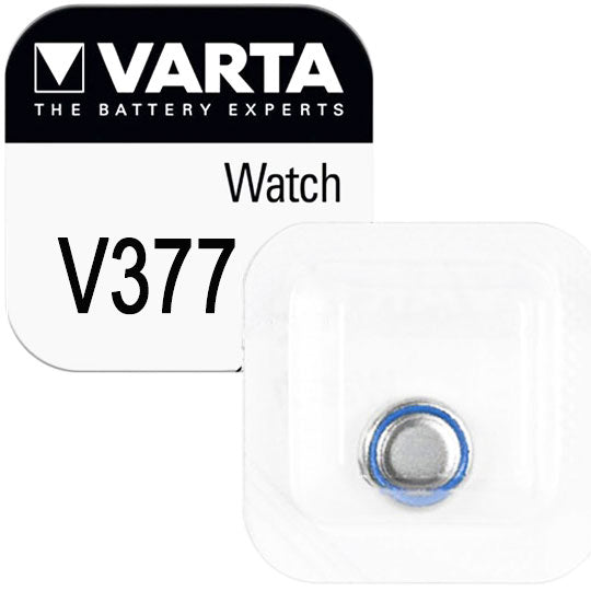 Varta V377 horloge batterij 1,55V - 6,8mmx2,6mm 1-pack