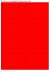 Fluor rood A4 etiket / Laservel 105x74,25mm - 8 per vel permanent (doos à 200 vel)