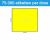 Prijsetiket fluor geel 16x18mm - permanente belijming - doos à 50 rol à 1.500 etiketten