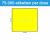 Prijsetiket fluor geel 16x18mm - permanente belijming - doos à 50 rol à 1.500 etiketten