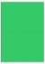 Groen A4 etiket / Laservel 210x292mm - 1 per vel permanent (doos à 200 vel)