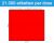Prijsetiket fluor rood 29x28mm - permanente belijming - doos à 30 rol à 700 etiketten