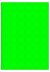 Fluor groen A4 etiket / Laservel Ø32mm-rond - 48 per vel permanent (doos à 200 vel)