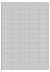 Polyester A4 etiket / Laservel Aluminium zilver mat - 38,1x21,2mm - 65 per vel - permanent (doos à 200 vel)