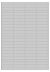 Polyester A4 etiket / Laservel Aluminium zilver mat - 48x12,7mm - 88 per vel - permanent (doos à 200 vel)