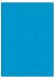 Blauw A4 etiket / Laservel 63,5x33,9mm - 24 per vel permanent (doos à 200 vel)