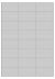 Polyester A4 etiket / Laservel Aluminium zilver mat - 70x37,1mm - 24 per vel - permanent (doos à 200 vel)