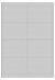 Polyester A4 etiket / Laservel Aluminium zilver mat - 99,1x67,7mm - 8 per vel - permanent (doos à 200 vel)