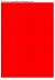 Fluor rood A4 etiket / Laservel 99,1x93,2mm - 6 per vel permanent (doos à 200 vel)