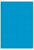 Blauw A4 etiket / Laservel 99,1x93,2mm - 6 per vel permanent (doos à 200 vel)