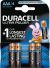 Batterij Duracell Ultra Power AAA (LR03) 4-pack