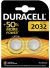Batterij Duracell Lithium CR2032 2-pack - DL2032/2