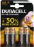Batterij Duracell Plus Power AA (LR6) 4-pack - MN1500KC/4
