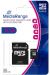 MediaRange micro SDHC Memorycard 16GB Class 10 met SD-adapter (MR958)