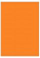 Oranje A4 etiket / Laservel 210x280mm - 1 per vel permanent (doos à 200 vel)