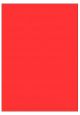 Rood A4 etiket / Laservel 210x280mm - 1 per vel permanent (doos à 200 vel)
