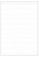 Poly-Ethyleen (HDPE) A4 etiket / Laservel - Wit mat - 210x287mm - 1 per vel - extra permanent - (doos à 300 vel)