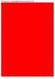 Fluor rood A4 etiket / Laservel 210x292mm - 1 per vel permanent (doos à 200 vel)