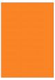 Oranje A4 etiket / Laservel 210x292mm - 1 per vel permanent (doos à 200 vel)