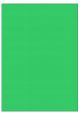 Groen A4 etiket / Laservel 210x292mm - 1 per vel permanent (doos à 200 vel)