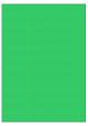 Groen A4 etiket / Laservel 210x292mm - 1 per vel permanent (doos à 200 vel)